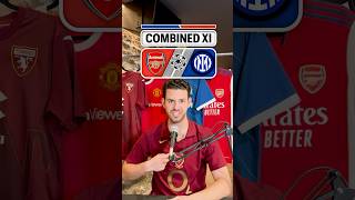 INTER vs ARSENAL combined 11 ⚔️ championsleague arsenal inter [upl. by Schwinn]