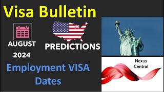 AUGUST 2024 USCIS VISA BULLETIN PREDICTIONS uscis india mexico philippines [upl. by Sale]