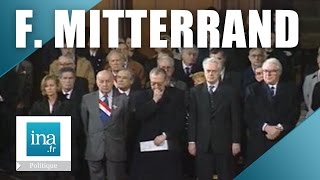 Les obsèques de François Mitterrand à Notre Dame  Archive INA [upl. by Vassell]