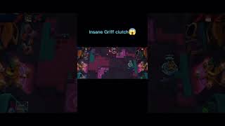 Insane clutch with Griff 3v1  Brawl Stars brawlstars batbrian supercell edit fyp ytshorts [upl. by Polky]