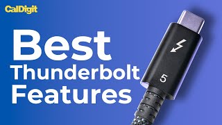 Top 5 Thunderbolt 5 Features  CalDigit [upl. by Sachsse]