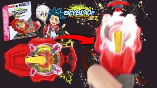 NEW SPARKING LAUNCHER B165 ACTUALLY SPARKS Beyblade Burst Sparking SuperKing ベイブレードバースト超王 [upl. by Aia]