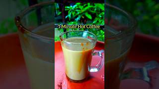 Instant Hot Coffee ☕shortscoffee hotcoffe shortsfeed [upl. by Hake]