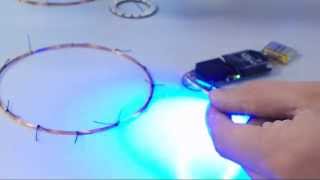 Quick Demo of Wireless RFID Readers [upl. by Oelc]