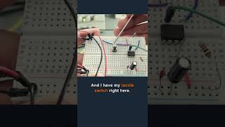 Real 555 Monostable Configuration [upl. by Lekim]