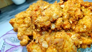 KFC zinger chicken recipe  Crispy fried zinger chicken  How to make KFC zinger chicken at home [upl. by Elexa]