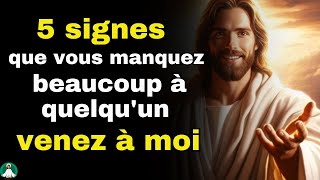 DIEU RÉVÈLE  5 signes que vous manquez beaucoup à quelquun🤗  message de Dieu [upl. by Idnal]