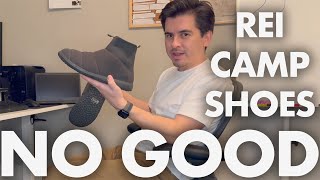 REI Camp Dreamer Booties Review Spoiler Not Good [upl. by Flori]