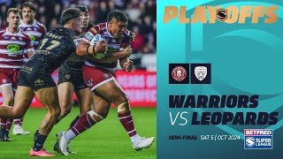 Extended Highlights  Wigan Warriors v Leigh Leopards  2024 Betfred Super League  SemiFinal 2 [upl. by Fortunato]