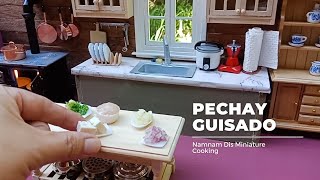 Miniature Cooking  Pechay Guisado  Pechay Guisado with tofu  asmr  pinoy asmr [upl. by Nuhsar370]