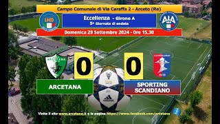 Arcetana  Sp Scandiano 00 [upl. by Akinahc]