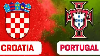 🔴 LIVE  Croatia vs Portugal UEFA NATIONS LEAGUE  Gameplay [upl. by Annahoj152]