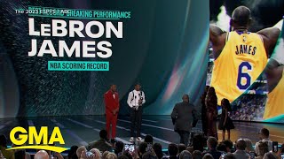 Biggest moments and behind the scenes at the ESPYs l GMA [upl. by Kramer598]