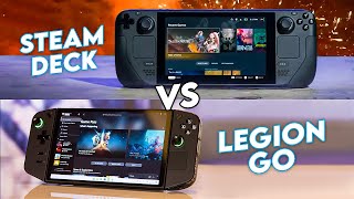 Lenovo Legion Go Vs Steam Deck  Finally a Worthy Rival [upl. by Pappano]