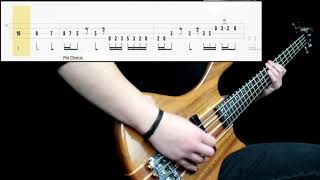 System Of A Down  BYOB Bass Cover Play Along Tabs In Video [upl. by Tihor]