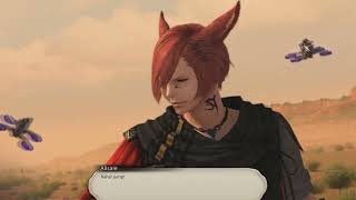 Spoilers FFXIV Dawntrail  Vanguard Patch 70 Forth dungeon  cutscenes [upl. by Ailam618]