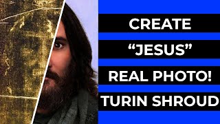 Create real photo of Jesus based on Turin Shroud  Facts [upl. by Jaye124]