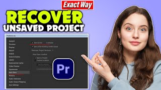 How to recover unsaved premiere pro project New Method [upl. by Ninnette]