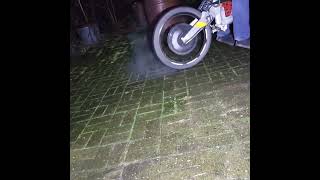 Burnout ELMOTO HR2 72V 100A 7Kw EBike [upl. by Althee]