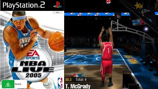 NBA Live 2005 3 Point Shootout Gameplay HD PS2 PCSX2 [upl. by Percy]