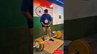 Deadlift Session comment your PR shorts deadlift [upl. by Annairb466]