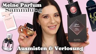 Meine große PARFUM SAMMLUNG 😱 ✨ Ausmisten amp Verlosung [upl. by Ontine387]