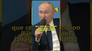 Poutine la Russie se débarrassera des bandits ukrainiens dans la région de Koursk [upl. by Klepac]