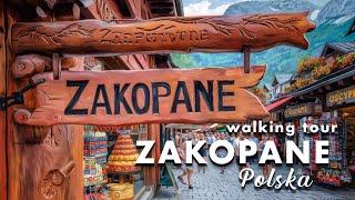 ZAKOPANE 2024 🇵🇱 KRUPÓWKI 🇵🇱 WALKING TOUR 4K [upl. by Tailor]