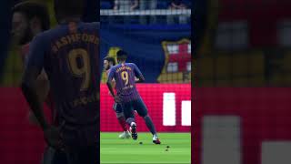 Rashford goal VS Bayern Munich UCLCareer ModeS6 gaming fcbarcelona reels fifa shorts gaming [upl. by Guild453]