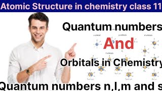 Quantum numbers class 11 chemistryQuantum numbers and orbitals Class 11 chemistryTheSmartEducation [upl. by El]