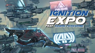 Ignition Expo feat Sabre Peregrine  ONBOARD  Star Citizen [upl. by Hymie]