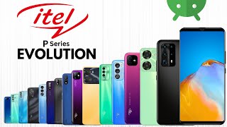 Evolution of itel P series  History of itel 2024 [upl. by Ehcor]