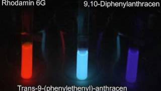 Chemolumineszenz mit Bis246trichlorphenyloxalat [upl. by Leinoto]