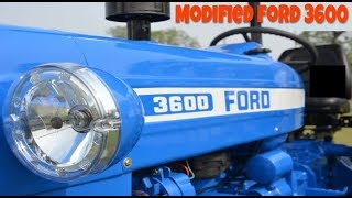 Modified Ford 3600 and 3620 Tractor looks like Luxury Rolls Royce and Ferrari Cars । [upl. by Hedaza]