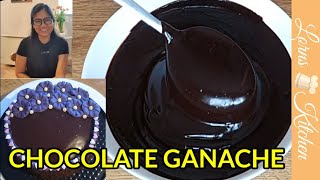 CHOCOLATE GANACHE  From Scratch  Cocoa Powder  For Drip Cake and Cupcakes [upl. by Ern]