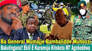 Agakagwawo Ba General Mumajje Bambalidde Muhoozi Bakutingana Ekili E Karamoja Kitokota [upl. by Birgitta]