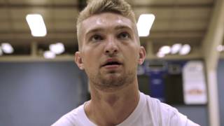 NBA Rookie Domantas Sabonis PreDraft Workout Part 2  SEASON ONE [upl. by Burtis]