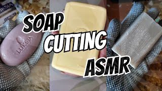 2X ASMR Soap Cutting  Relaxing Sounds  ASMR No Talking [upl. by Sharyl93]