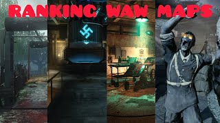 Ranking all WAW Zombie Maps Worst to Best [upl. by Airb968]