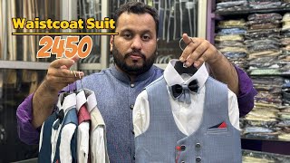 Boy Waistcoat Suit 2450Rs  NHB  NewHussainBrother [upl. by Ennaerb]