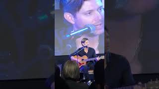 JIB11 convention in Rome  Jensen Ackles singing with Misha Collins during panel [upl. by Evets]