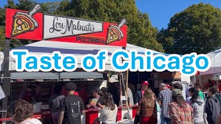 Taste of Chicago 2024  Grant Park Chicago  Famous Chicago restaurants and cuisines [upl. by Darej]