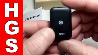 GF21 Mini GPS Real Time Car Tracker ✔️ [upl. by Siroled]