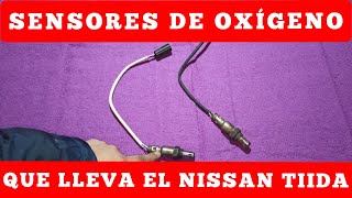 Sensores de Oxígeno que lleva el Nissan Tiida  Explicación Completa [upl. by Ayel]