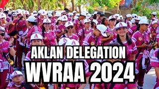 AKLAN DELEGATION SALUDO PERFORMANCE  WVRAA MEET 2024 OPENING CEREMONY wvraa2024 [upl. by Nnaillij726]