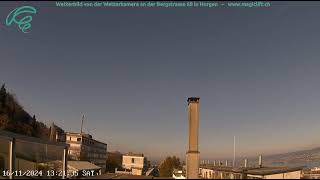 Zeitrafferaufnahme vom 16 November 2024 der MagicliftWetterWebcam [upl. by Notserp]