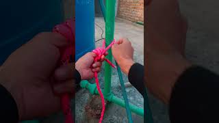 Tie most usefull and secure ropes knot how rope diy [upl. by Ari903]