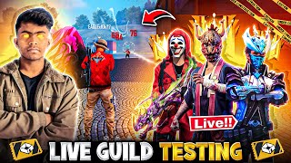 Live Guild Test 1 VS 4 PcMobile Guild Recruitment  Dum H Tho Aja   Garena Free Fire shorts [upl. by Stockton]