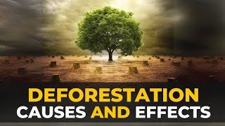 Deforestation Causes and Effects  Paragraph  All class deforestation easy english paragraph [upl. by Joellen]