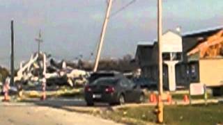 Ohio Tornado Damage EF2  November 2013 [upl. by Anirtruc]